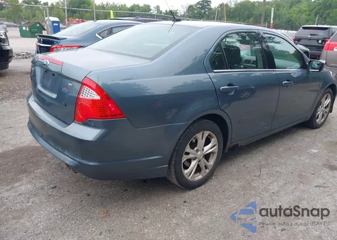 2012 Ford Fusion Se из США, поврежденный, VIN 3FAHP0HA1CR101103